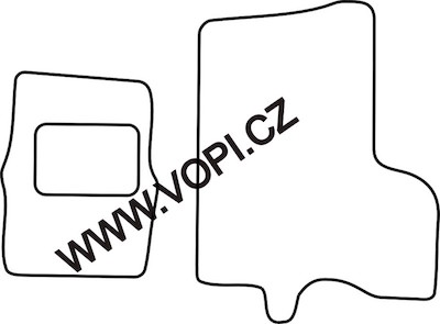 Autokoberce Opel Movano 2000 - 2003 Colorfit Fun (3421)